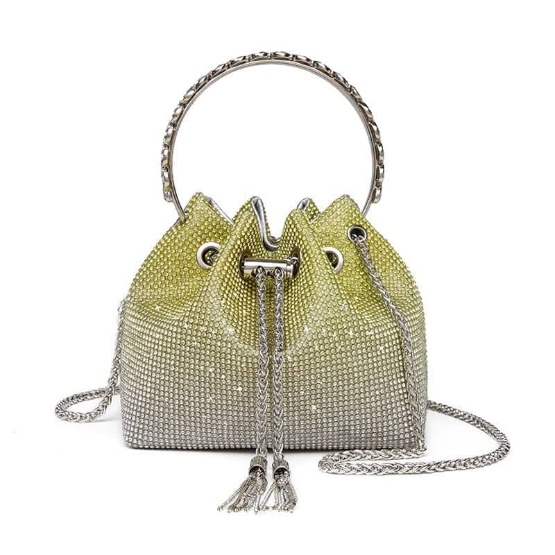 Dark Gold Handbag - As pictured