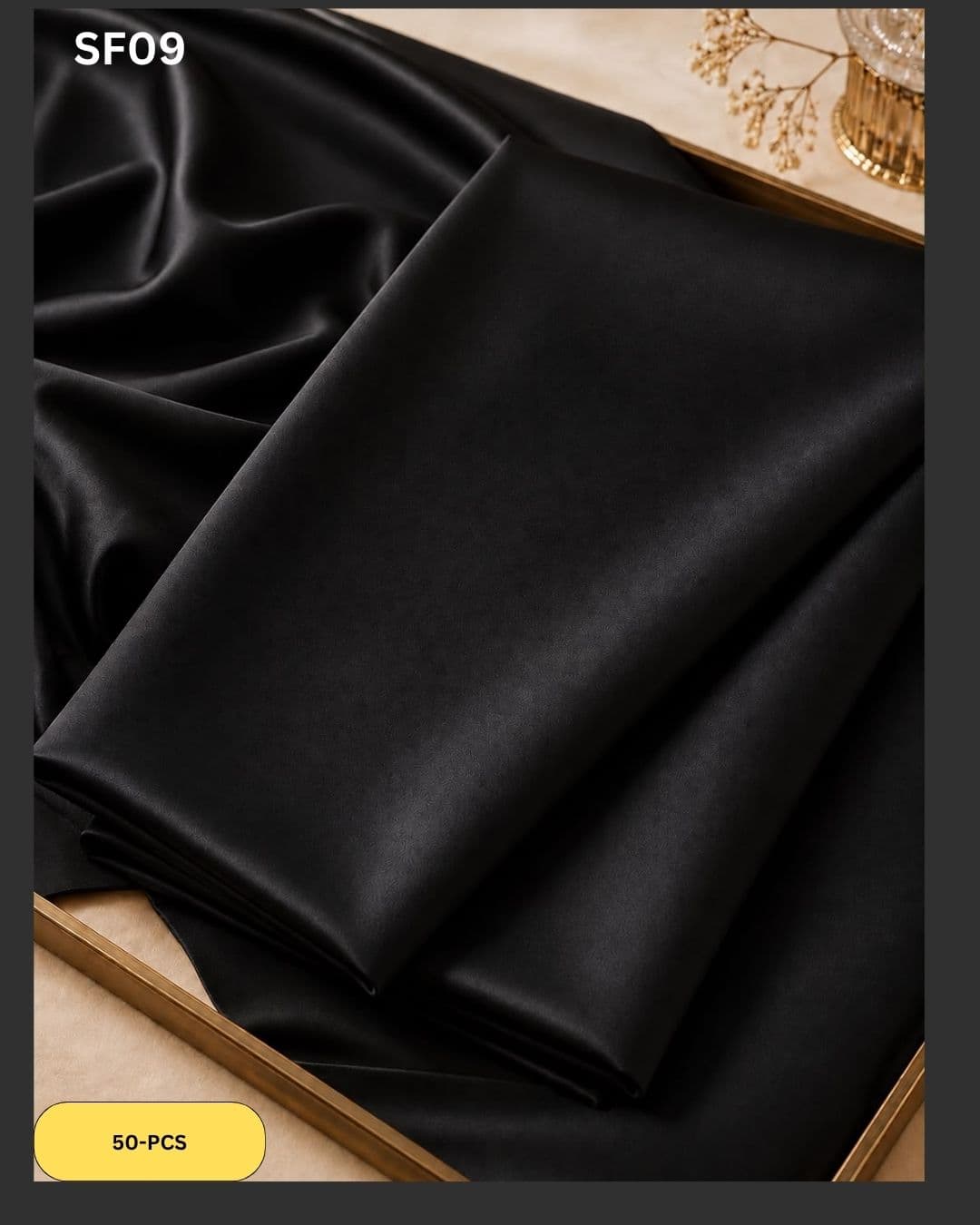 Plain Fabric - Black